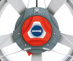 PEWAG Servomatik - detail ráčny
