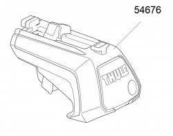 THULE Evo Raised Rail 7104 náhradní patka (54676)