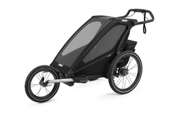 THULE Chariot Sport 1 Midnight Black dětský vozík + běžecký set