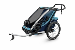 THULE Chariot Cross Blue dětský vozík + cyklistický set