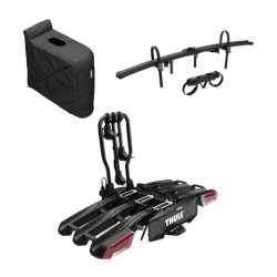 THULE EasyFold 3 3+1 bike - nosič pro 3 kola + adaptér pro 4. kolo + taška
