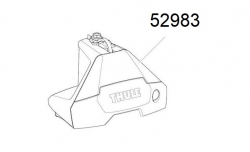 THULE Evo Clamp 7105 náhradní patka (52983)