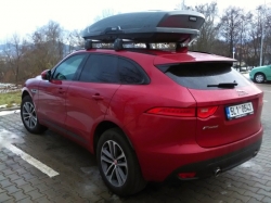 THULE Motion XT XL (800) titan lesklá a Jaguar F-PACE